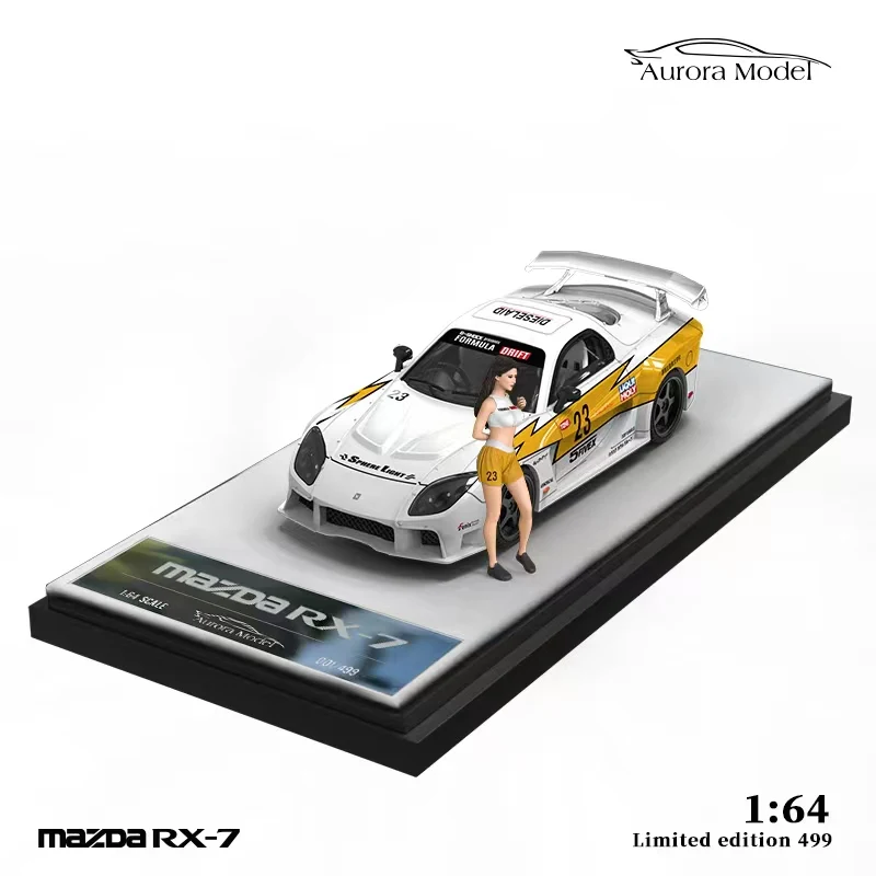 ** Предзаказ ** AuroraModel AM1:64, RX-7, вспышка, № 23 /Advan, литая модель автомобиля
** Предзаказ ** AuroraModel AM1:64, RX-7, вспышка, № 23 /Advan, литая модель автомобиля