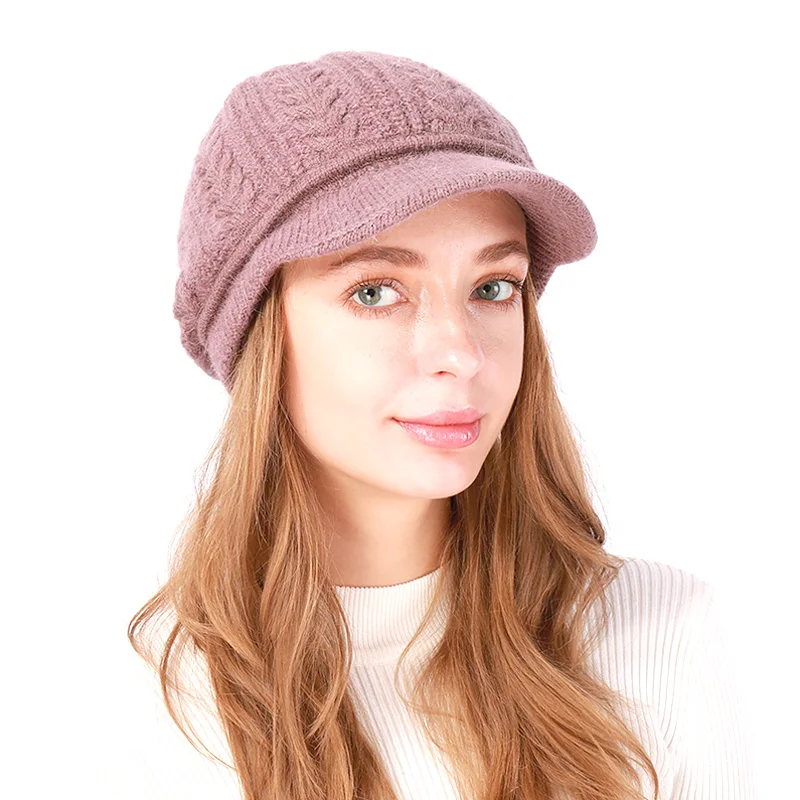 Cross-Border New Autumn Winter Women's Woolen Knitting Twist Cap Fashion Warm Casual All-In-One Beret Style Knitted Hat
Cross-Border New Autumn Winter Women's Woolen Knitting Twist Cap Fashion Warm Casual All-In-One Beret Style Knitted Hat