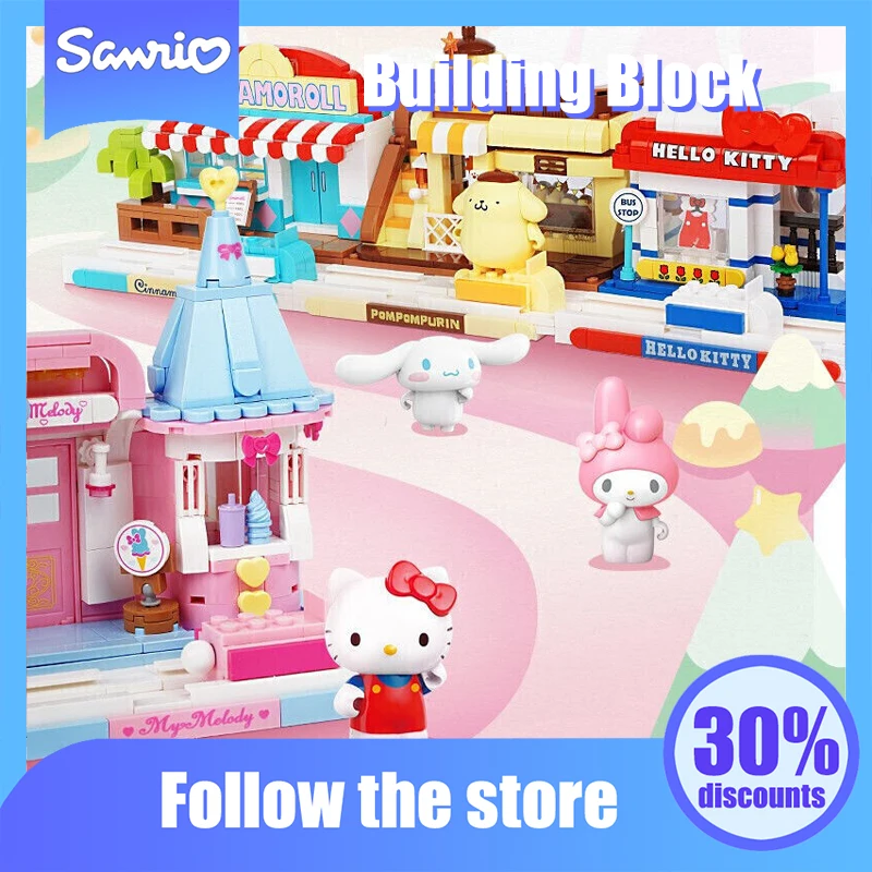 Kawaii Sanrio Anime Building Block Cute Pompompurin Hello Kitty Melody Kuromi Cartoon Souptoys Kids Toys Creative Children Gifts
Kawaii Sanrio Anime Building Block Cute Pompompurin Hello Kitty Melody Kuromi Cartoon Souptoys Kids Toys Creative Children Gifts
