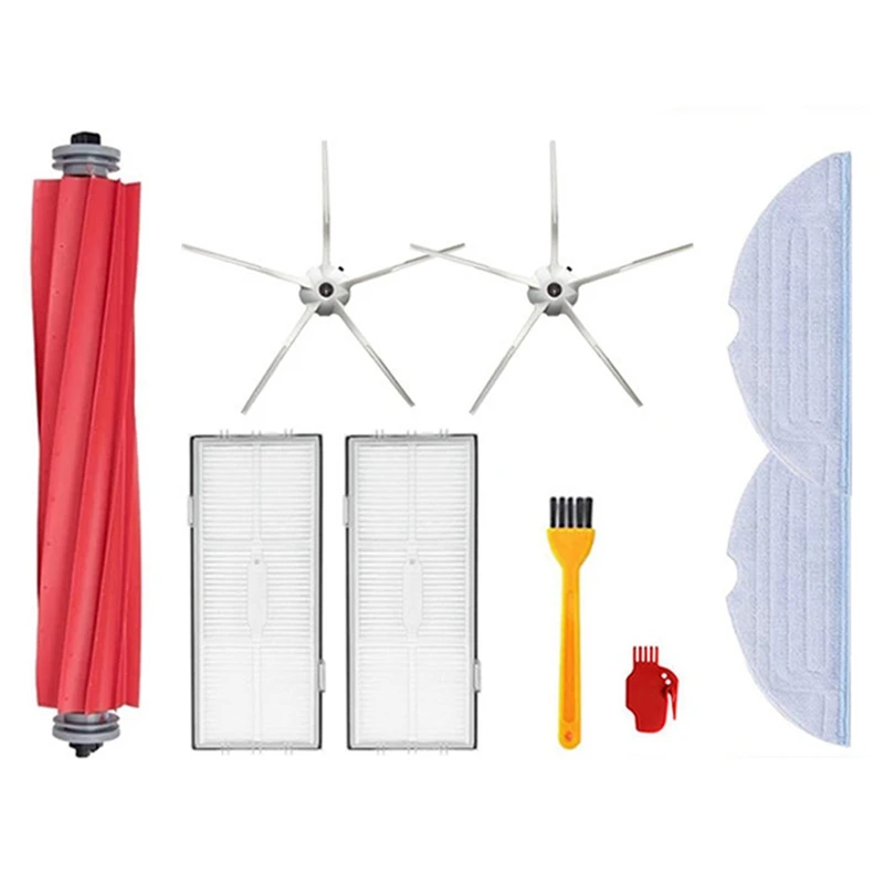 HEPA Filter Main Side Brush Mops Cloths For Xiaomi Roborock S7 S70 S7max S7maxv T7S Plus Kit Vacuum Cleaner Spare Parts
HEPA Filter Main Side Brush Mops Cloths For Xiaomi Roborock S7 S70 S7max S7maxv T7S Plus Kit Vacuum Cleaner Spare Parts