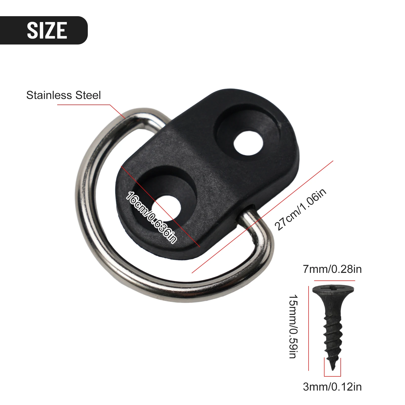 2pcs/set Car Luggage Trunk Floor Net Hook For Rear Trunk Boot Floor Cargo Net Tie Down Hook Ring Loop Hanging Fixings Clips
2pcs/set Car Luggage Trunk Floor Net Hook For Rear Trunk Boot Floor Cargo Net Tie Down Hook Ring Loop Hanging Fixings Clips