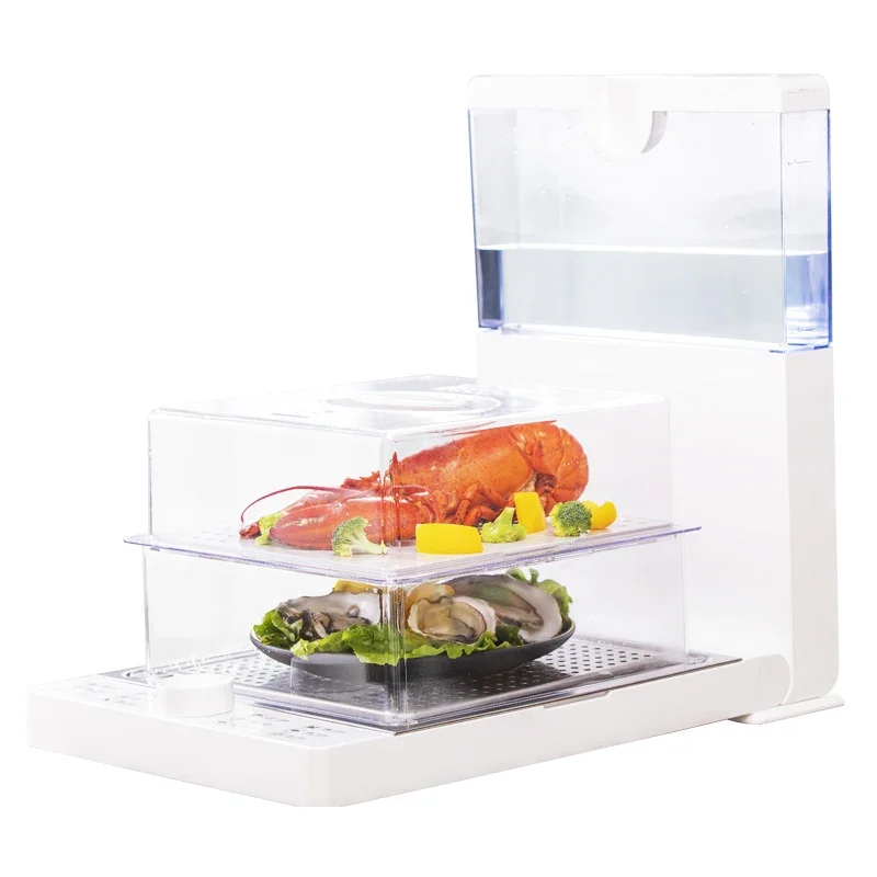 Folding electric steamer steamer steam cage multi-functional household cooking machine transparent size capacity three layers
Folding electric steamer steamer steam cage multi-functional household cooking machine transparent size capacity three layers