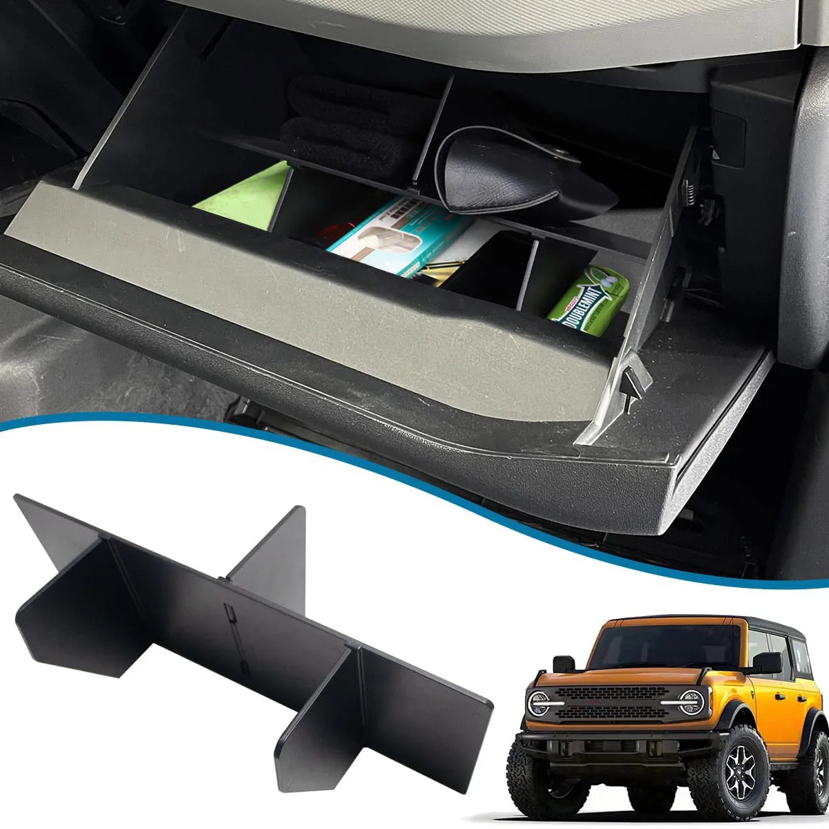Бардачок органайзер для Ford Bronco 2021 2022 2023 делитель для пассажирской стороны лоток для хранения коробка вставка лист
Бардачок органайзер для Ford Bronco 2021 2022 2023 делитель для пассажирской стороны лоток для хранения коробка вставка лист