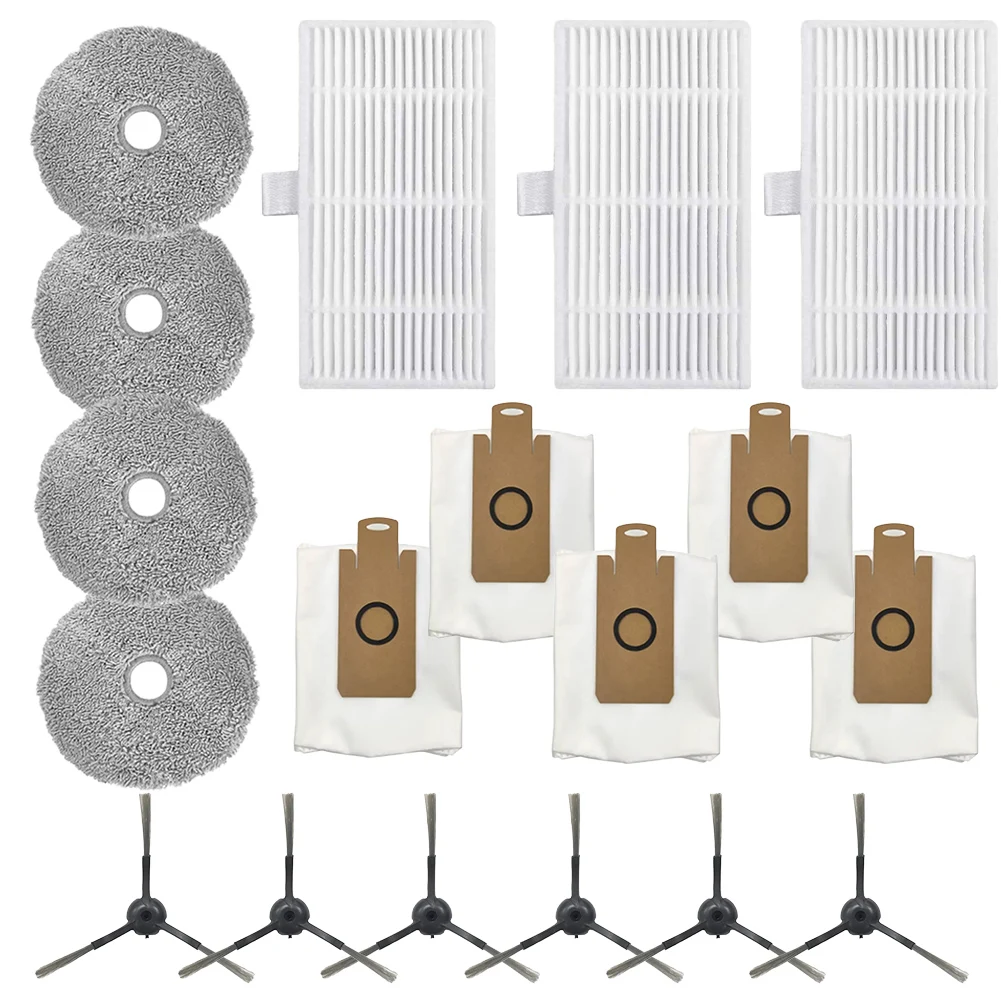 Side Brush Filter Mop Pad Dust Bag For Uwant U200 Pro/For Edison 2 Plus Sweeping Roboat Vacuum Cleaner Accessories Spare Parts
Side Brush Filter Mop Pad Dust Bag For Uwant U200 Pro/For Edison 2 Plus Sweeping Roboat Vacuum Cleaner Accessories Spare Parts