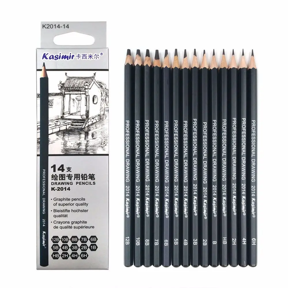 

4B 5B 6B 10B 12B 1B канцелярские принадлежности для студентов HB 2B 6H 4H 2H 3B карандаши для рисования набор карандашей для профессиональных эскизов
