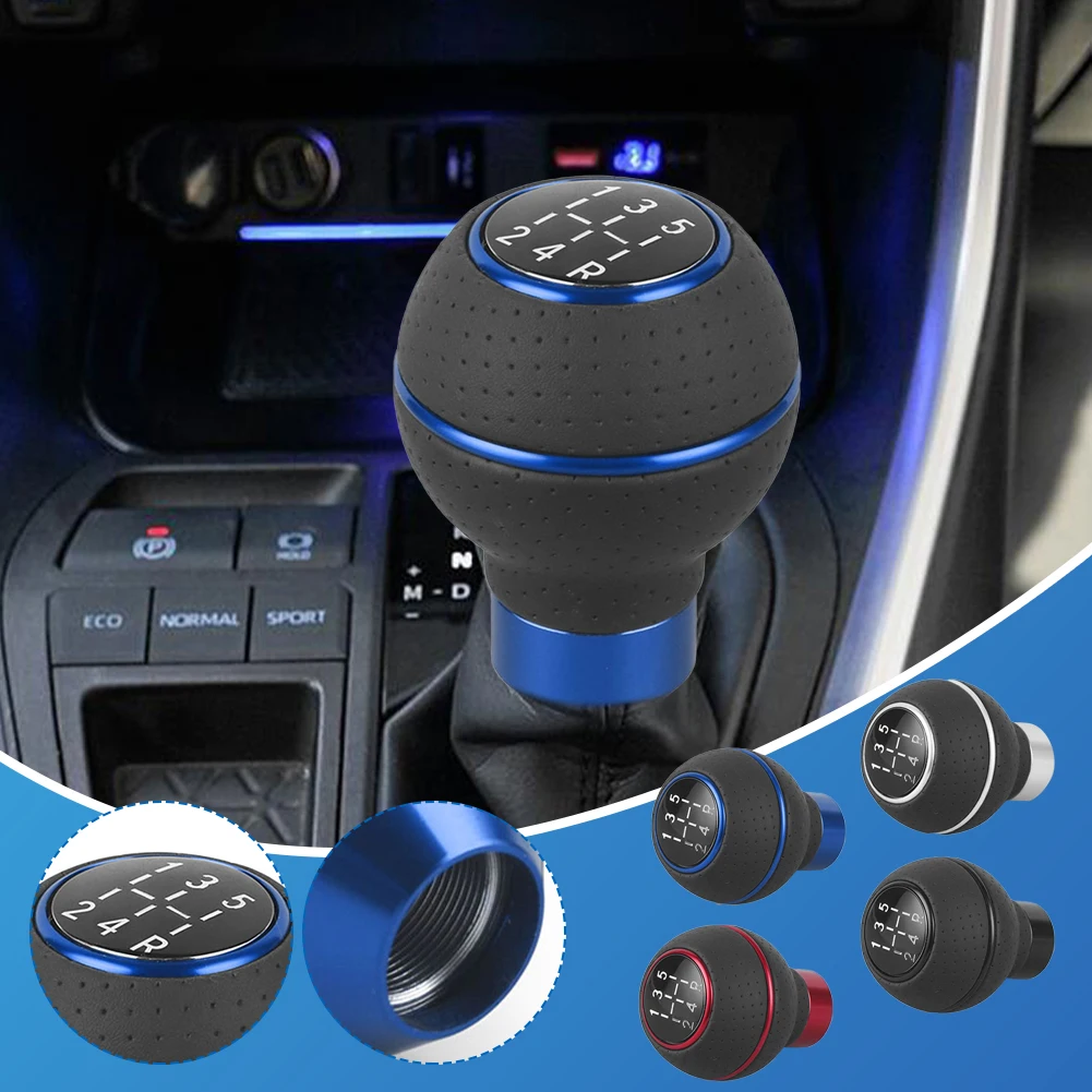 Adjustable Car Gear Shift Knob For Manual Transmission Leather Gear Shifter Knob Replacement With M8 M10 M11 M12 Adpater Tools
Adjustable Car Gear Shift Knob For Manual Transmission Leather Gear Shifter Knob Replacement With M8 M10 M11 M12 Adpater Tools