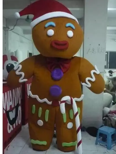 New Adult Hot Sale Foam Gingerbread Man Fancy Cartoon Mascot Costume Plush Christmas Fancy Dress Halloween Mascot Costume
New Adult Hot Sale Foam Gingerbread Man Fancy Cartoon Mascot Costume Plush Christmas Fancy Dress Halloween Mascot Costume