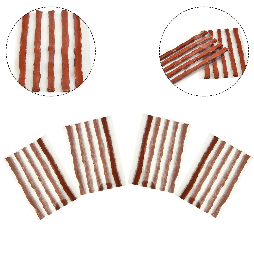 Maintenance Tire repair plugs Tools 10cm/4 inches Set Kit 20pcs Vulcanizing Tubeless Patch Brown Prickled port
Maintenance Tire repair plugs Tools 10cm/4 inches Set Kit 20pcs Vulcanizing Tubeless Patch Brown Prickled port
