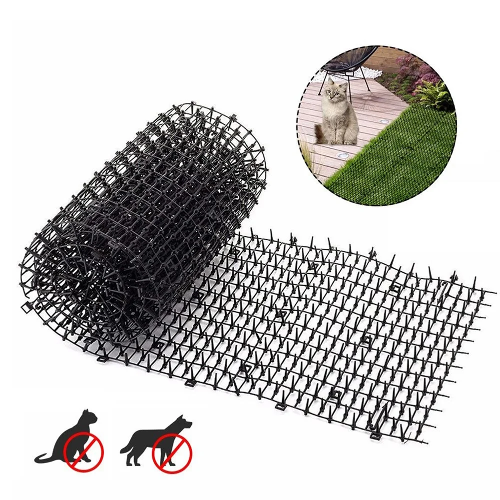 Pricking Mat Pest Deterrent Repellent Anti-Cat Cat Scat Lawn Nursery Outdoor/Indoor 400x30cm Wrap Around Animal Scarer
Pricking Mat Pest Deterrent Repellent Anti-Cat Cat Scat Lawn Nursery Outdoor/Indoor 400x30cm Wrap Around Animal Scarer