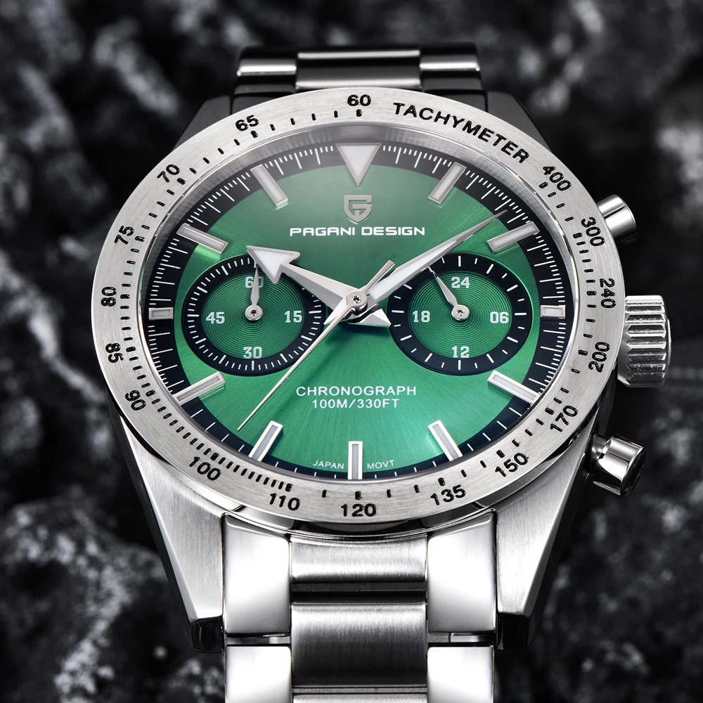 PAGANI DESIGN 2023 NEW Moon Top Brand Quartz Watch For Men Speed Chronograph Waterproof VK64 AR Sapphire Mirror Wristwatch 1766
PAGANI DESIGN 2023 NEW Moon Top Brand Quartz Watch For Men Speed Chronograph Waterproof VK64 AR Sapphire Mirror Wristwatch 1766