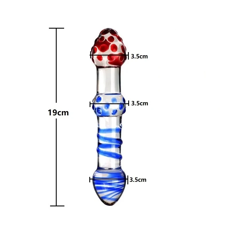 Glass Crystal Dildo Anal Plug Lesbian Sex Toy Vaginal Clitoral Stimulation Stick Smooth Sex Product For Female Masturbation Glass Crystal Dildo Anal Plug Lesbian Sex Toy Vaginal Clitoral Stimulation Stick Smooth Sex Product For Female Masturbation