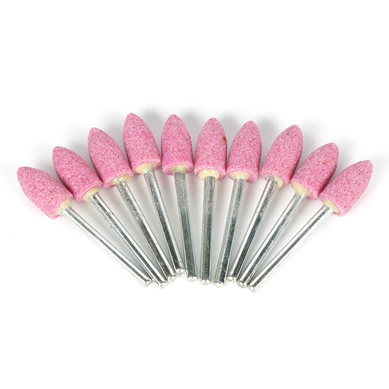 30Pcs Abrasive Mounted Stone For Dremel Accessories Grinding Stone Wheel Head For Dremel Rotary Tools Bullet-Shape Pink
30Pcs Abrasive Mounted Stone For Dremel Accessories Grinding Stone Wheel Head For Dremel Rotary Tools Bullet-Shape Pink