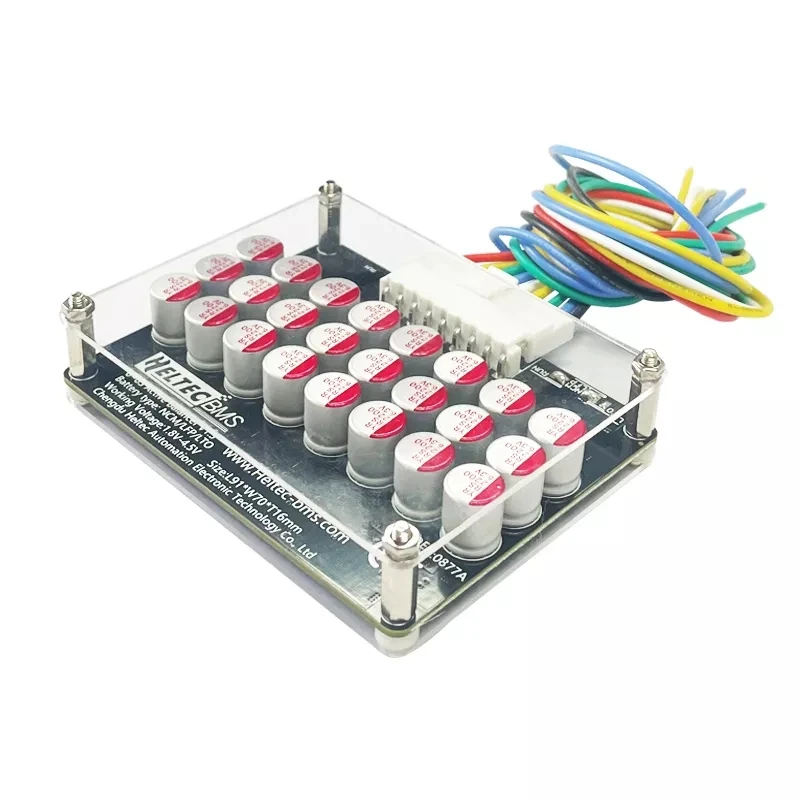 2 Pcs Active BMS Board Lithium Lipo Lifepo4 Battery Equalizer Energy Transfer Capacitor (With Case+Terminal Wire)
2 Pcs Active BMS Board Lithium Lipo Lifepo4 Battery Equalizer Energy Transfer Capacitor (With Case+Terminal Wire)