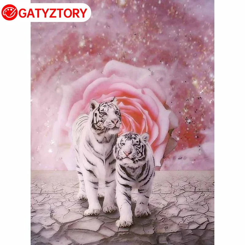 GATYZTORY 60x75cm Painting By Numbers For Adults Children Frameless Paint By Number Animals White tiger Pictures Art Home Decor
GATYZTORY 60x75cm Painting By Numbers For Adults Children Frameless Paint By Number Animals White tiger Pictures Art Home Decor