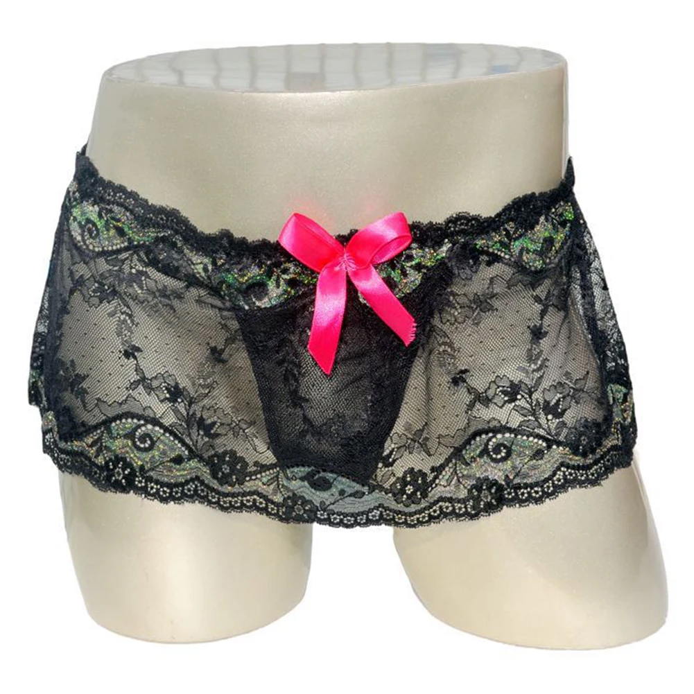 Sexy Men Sissy Lace Lingerie Skirt Hollow See Through Clubwear Panties Gay Underwear Erotic Transparent Underpants Briefs
Sexy Men Sissy Lace Lingerie Skirt Hollow See Through Clubwear Panties Gay Underwear Erotic Transparent Underpants Briefs