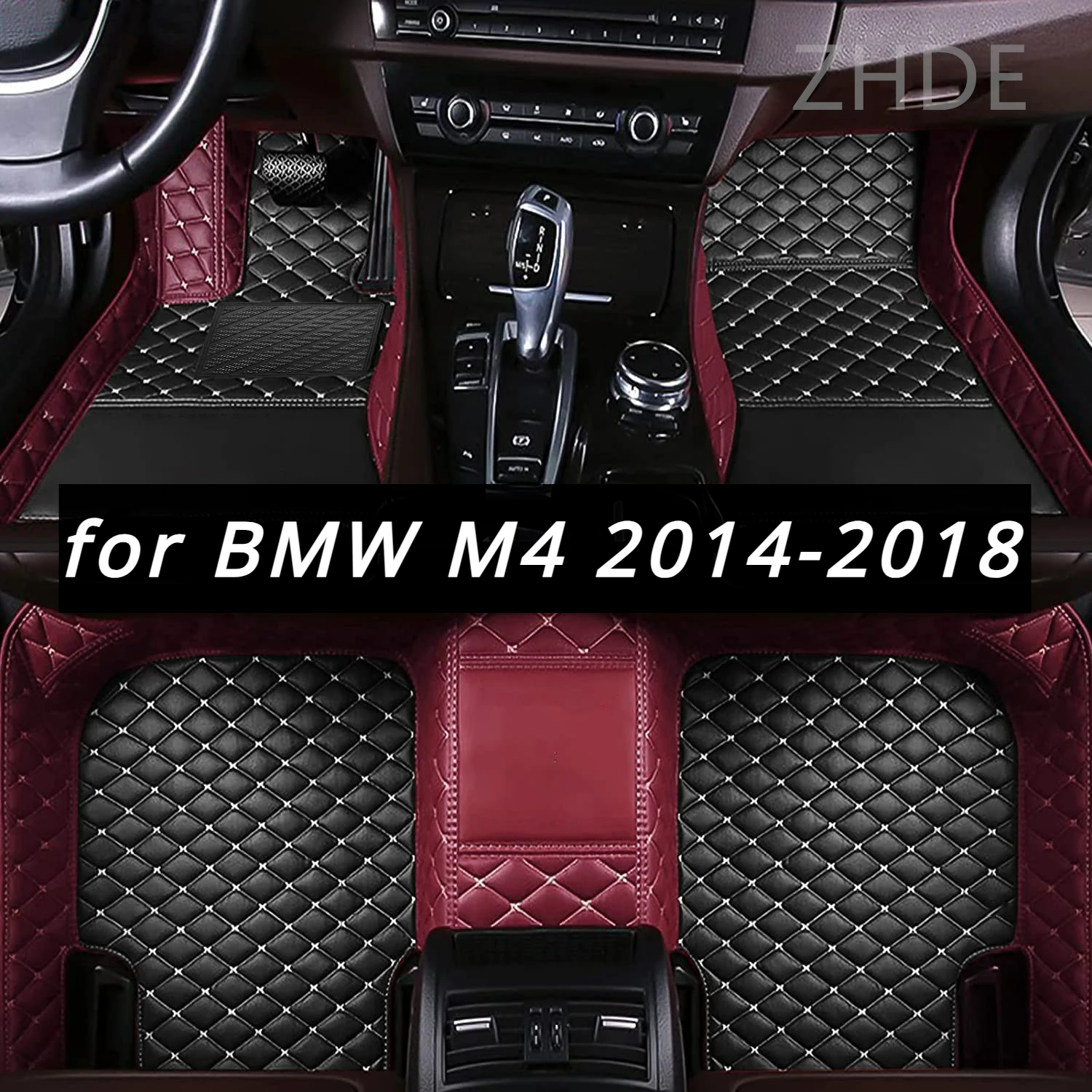 Напольные коврики RHD для BMW M4 2018 2017 2016 2015 2014, аксессуары для интерьера автомобиля, стильные кожаные коврики на заказ
Напольные коврики RHD для BMW M4 2018 2017 2016 2015 2014, аксессуары для интерьера автомобиля, стильные кожаные коврики на заказ