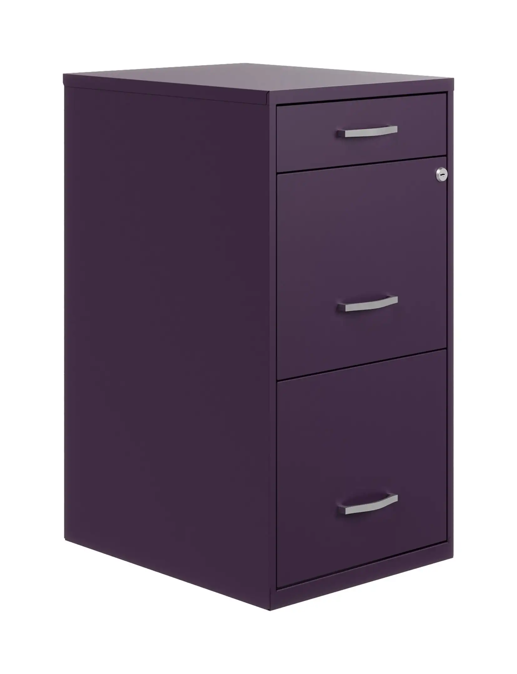 Space Solutions 3 Drawer Letter Width Vertical File Cabinet with Pencil Drawer, Midnight Purple
Space Solutions 3 Drawer Letter Width Vertical File Cabinet with Pencil Drawer, Midnight Purple
