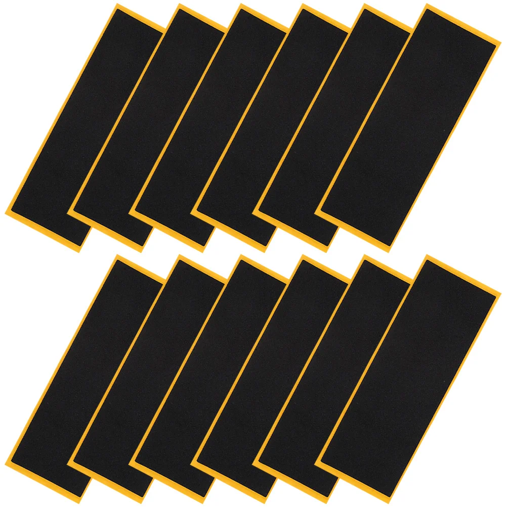 12 Pcs Finger Skateboard Stickers Fingerboard Grip Tape Accessories for Tapes Toy
12 Pcs Finger Skateboard Stickers Fingerboard Grip Tape Accessories for Tapes Toy