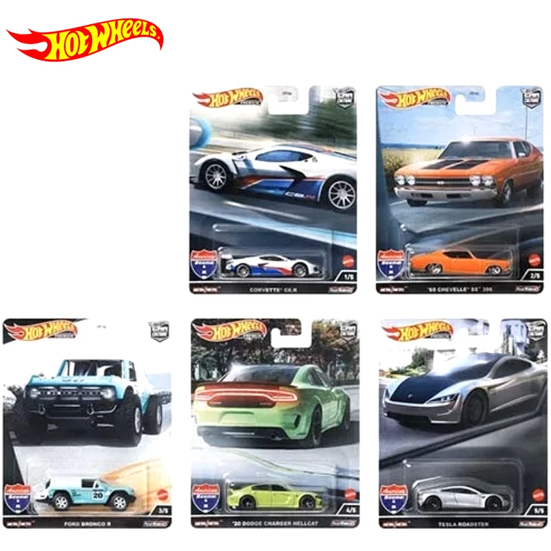 Hot Wheels Coche Premium Para Ni Os Y Adultos Juguete Original De Cultura Americana Fundido A