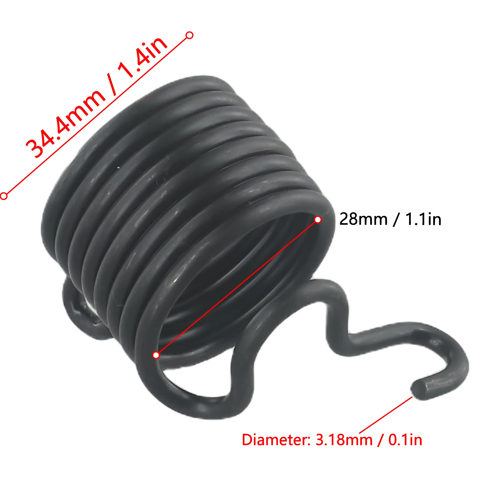 8 Turns Spring Air Hammer Black Keeps Chisel In Place Retaining 1piece 35mm Hot Brand New.high Quality Durable
8 Turns Spring Air Hammer Black Keeps Chisel In Place Retaining 1piece 35mm Hot Brand New.high Quality Durable