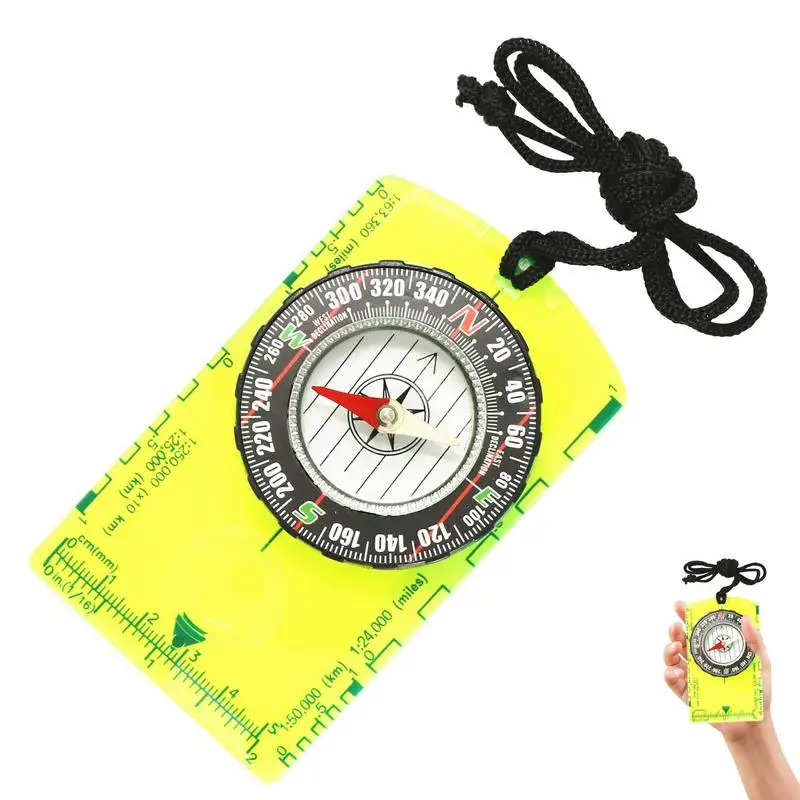 

Orienteering Compass Portable Compass Survival Advanced Scout Compass Camping And Navigation Childrens Compasses For Map Reading