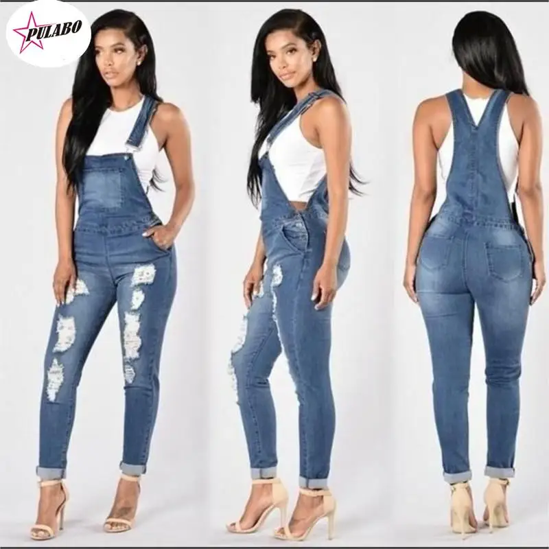 PULABO Fashion Women Denim Jumpsuit Ladies Spring Fashion Loose Jeans Rompers Female Casual Overall Playsuit With Pocket 9583
PULABO Fashion Women Denim Jumpsuit Ladies Spring Fashion Loose Jeans Rompers Female Casual Overall Playsuit With Pocket 9583