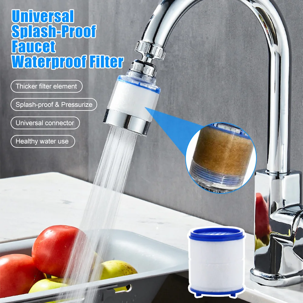 Kitchen Faucet Filter 360 Degree Rotation Filter Extension Tube Shower Water Saving Tap Water Purifier Kitchen Accessories
Kitchen Faucet Filter 360 Degree Rotation Filter Extension Tube Shower Water Saving Tap Water Purifier Kitchen Accessories