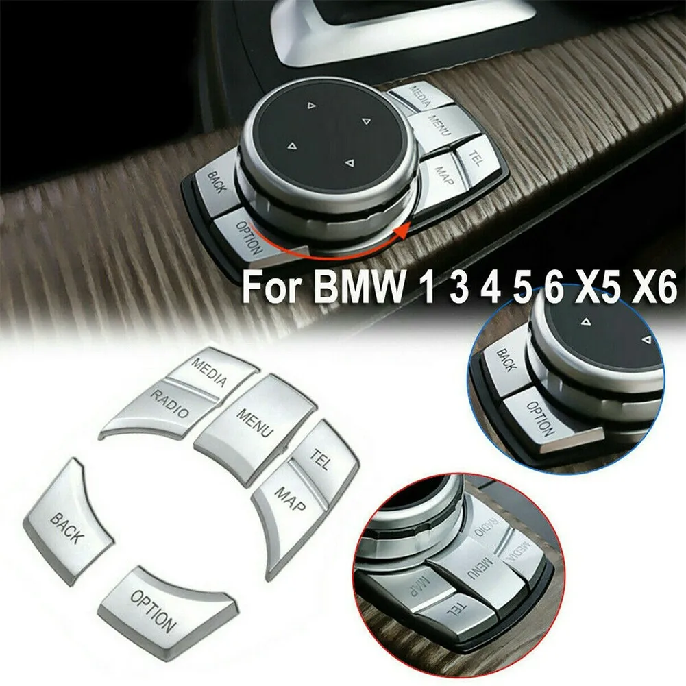 Chrome Multi-Media Button IDrive Controler Frame Decoration Sticker Cover Case Decal Accessory For BMW 3 4 5 6 X5 X6 GT2 Series
Chrome Multi-Media Button IDrive Controler Frame Decoration Sticker Cover Case Decal Accessory For BMW 3 4 5 6 X5 X6 GT2 Series