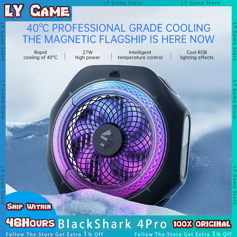 Original Black Shark Magnetic Cooler 4pro Funcooler Gaming Phone Radiator For Live Broadcast Ios Android Mobile Phone Customized
Original Black Shark Magnetic Cooler 4pro Funcooler Gaming Phone Radiator For Live Broadcast Ios Android Mobile Phone Customized