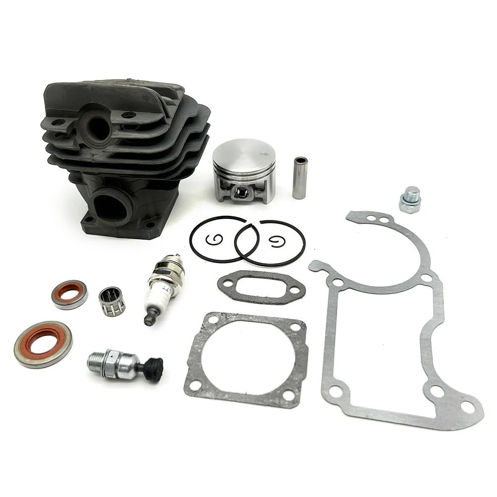 Piston Kit Cylinder 1 Set Alloy Chainsaw Diameter 44.7mm Nikasil Plated W/Accessories Package Accessories Brand New
Piston Kit Cylinder 1 Set Alloy Chainsaw Diameter 44.7mm Nikasil Plated W/Accessories Package Accessories Brand New