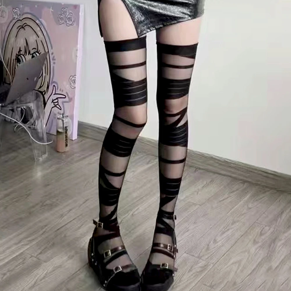 Кружевные ажурные чулки Jk Tie, бандажные Асимметричные носки до икры, женские носки средней длины, летние сексуальные длинные японские носки с ремешками
Кружевные ажурные чулки Jk Tie, бандажные Асимметричные носки до икры, женские носки средней длины, летние сексуальные длинные японские носки с ремешками