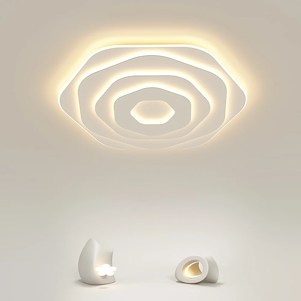 Newest Classical Polygon Led Ceiling Lights For Bedroom Living Room Study Lighting Color White Lamp Dimming With Remote Lustre
Newest Classical Polygon Led Ceiling Lights For Bedroom Living Room Study Lighting Color White Lamp Dimming With Remote Lustre