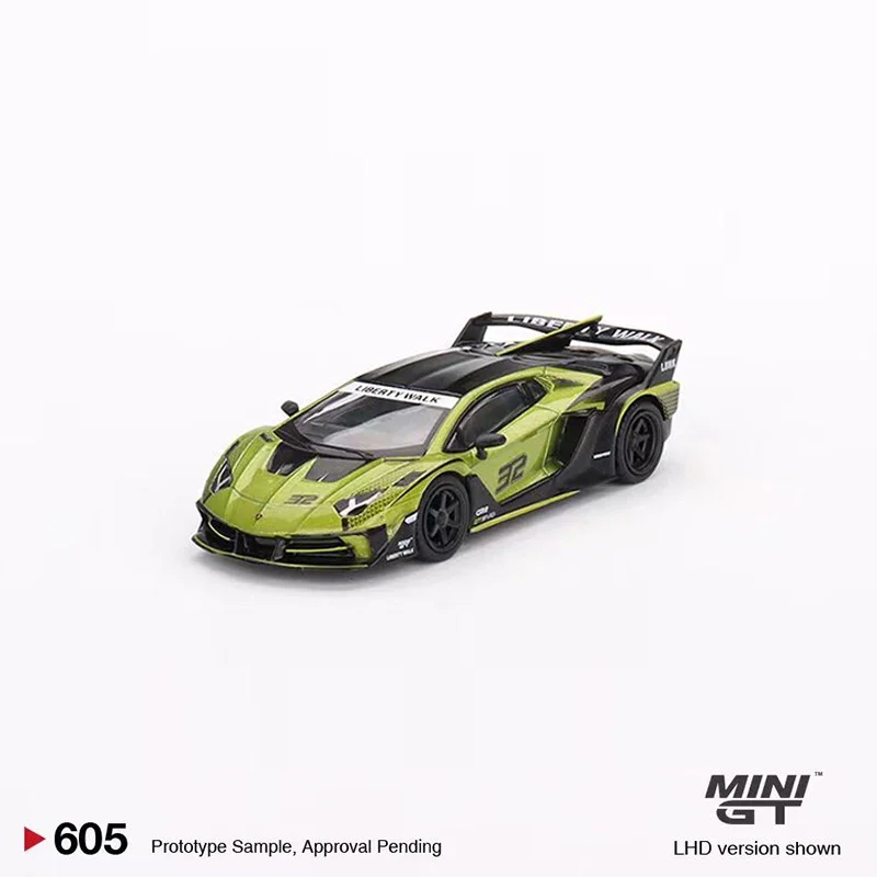 MINI GT 1:64 модель автомобиля Lambor фунт-силуэт работает автомобиль delvador GT EVO из сплава Лайма #605
MINI GT 1:64 модель автомобиля Lambor фунт-силуэт работает автомобиль delvador GT EVO из сплава Лайма #605