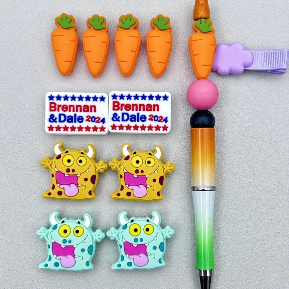 10PC Carrot Square Bead Teethe Baby DIY String Pen Bead Nipple Chains Jewelry Accessories Teethe Focal Beads Baby Silicone Bead
10PC Carrot Square Bead Teethe Baby DIY String Pen Bead Nipple Chains Jewelry Accessories Teethe Focal Beads Baby Silicone Bead