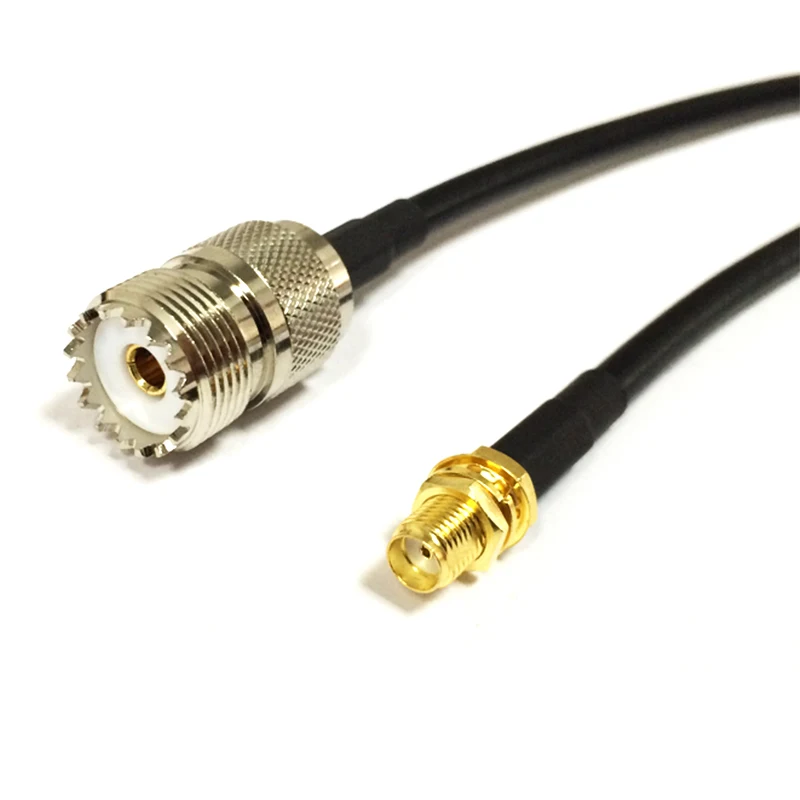 New SMA Female Jack Nut Switch UHF Female SO239 RF Cable RG58 Wholesale Fast Ship 50CM 20"Adapter
New SMA Female Jack Nut Switch UHF Female SO239 RF Cable RG58 Wholesale Fast Ship 50CM 20"Adapter