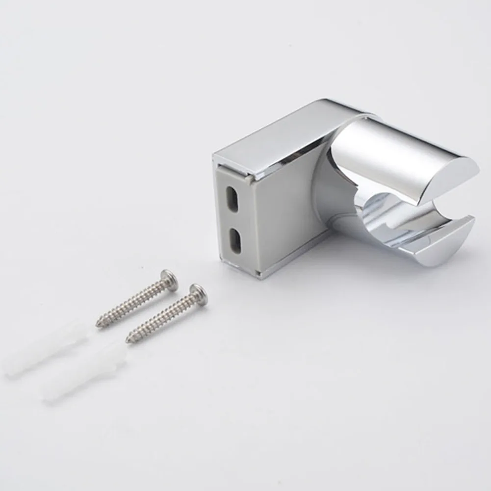 Shower Head Holder Polished Chrome ABS Shower Head Holder with Easy Installation Mounting Accessories Included
Shower Head Holder Polished Chrome ABS Shower Head Holder with Easy Installation Mounting Accessories Included