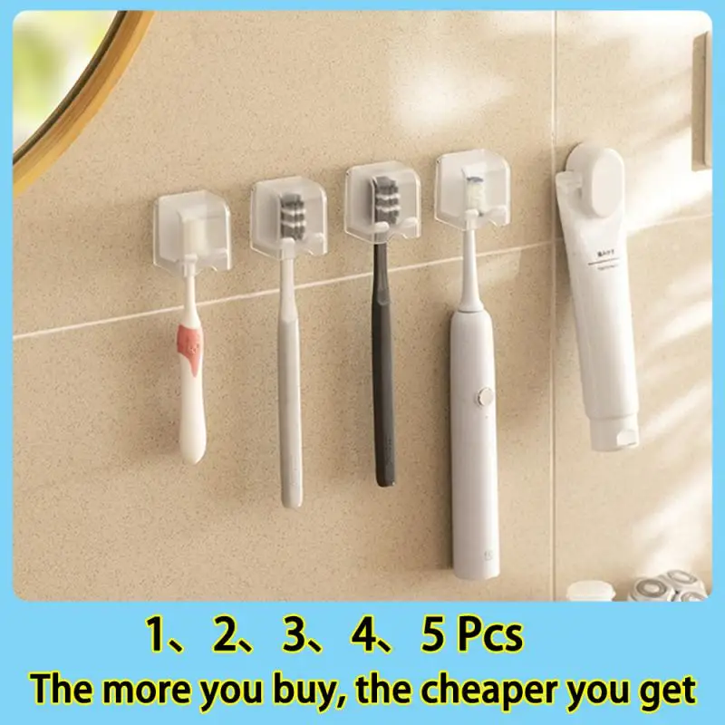 Toothbrush Holder Wall-Mounted with Dustproof Lid Electric Toothbrush Rack Space Saving Bathroom Organizer for Tooth Brush
Toothbrush Holder Wall-Mounted with Dustproof Lid Electric Toothbrush Rack Space Saving Bathroom Organizer for Tooth Brush