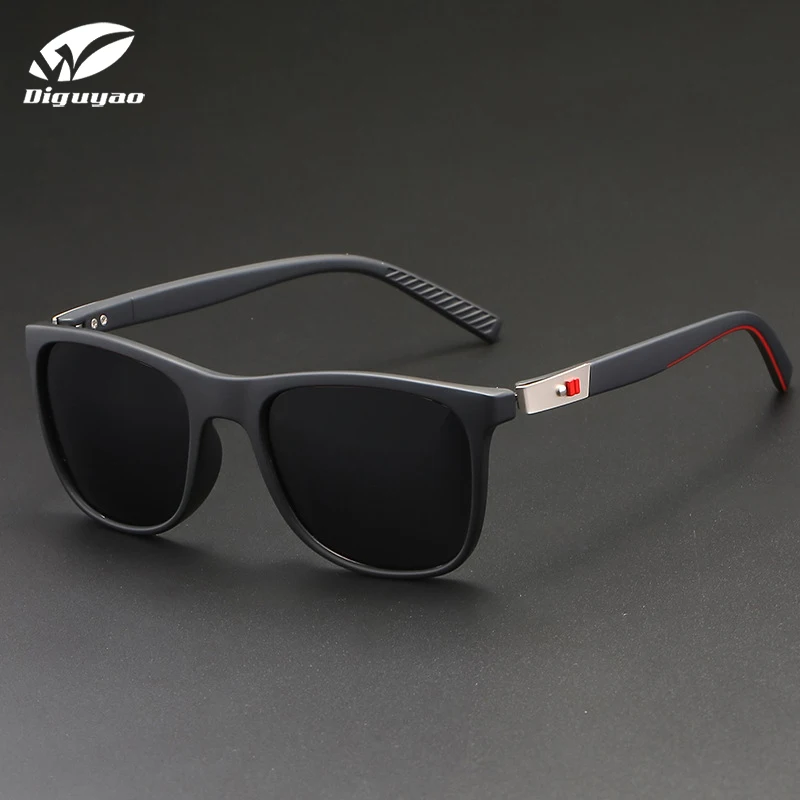 

designer sunglasses Men 2023 high quality Women Retro Rivet Polarized Sunglasses Brand Square Frame oculo de sol masculino