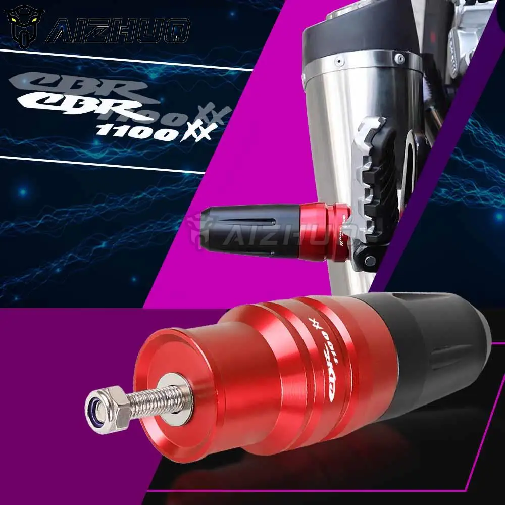 EXhaust Pipe Sliders Protect For HONDA CBR1000 XX CBR Motorcycle Avoid Collision Falling protection Crash Pad slider Protector
EXhaust Pipe Sliders Protect For HONDA CBR1000 XX CBR Motorcycle Avoid Collision Falling protection Crash Pad slider Protector