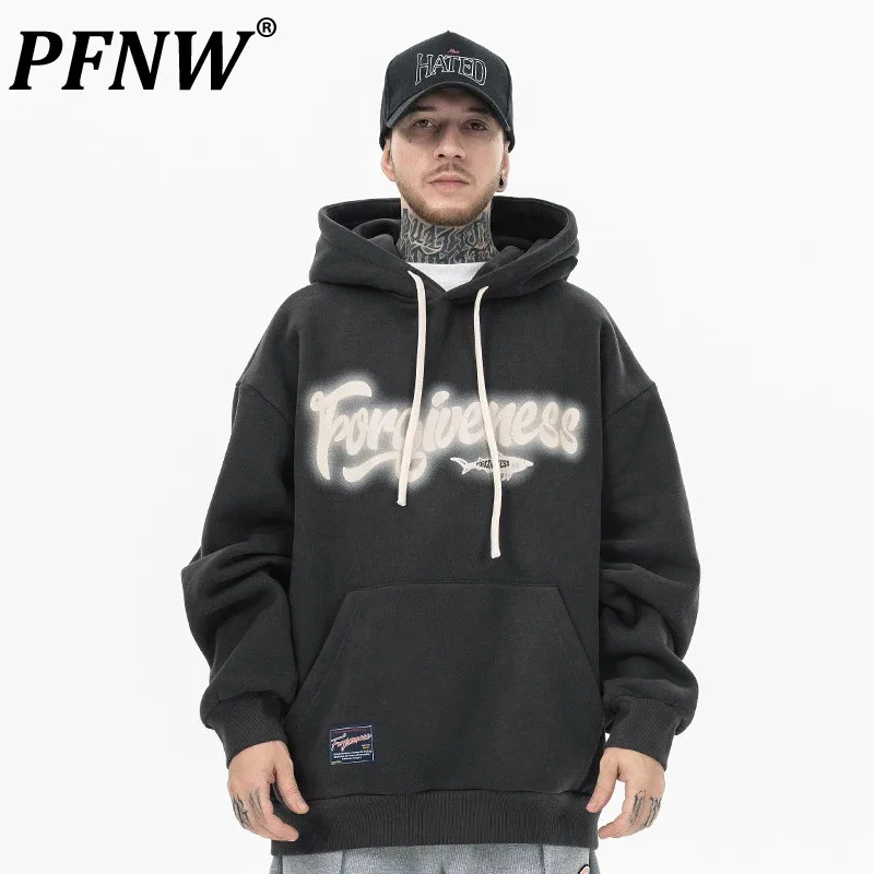 PFNW Blur Letter Printing Men's Vintage Hooded Sweatshirts Japanese Style Male Pullovers High Street 2023 Autumn Trendy 28W2313
PFNW Blur Letter Printing Men's Vintage Hooded Sweatshirts Japanese Style Male Pullovers High Street 2023 Autumn Trendy 28W2313