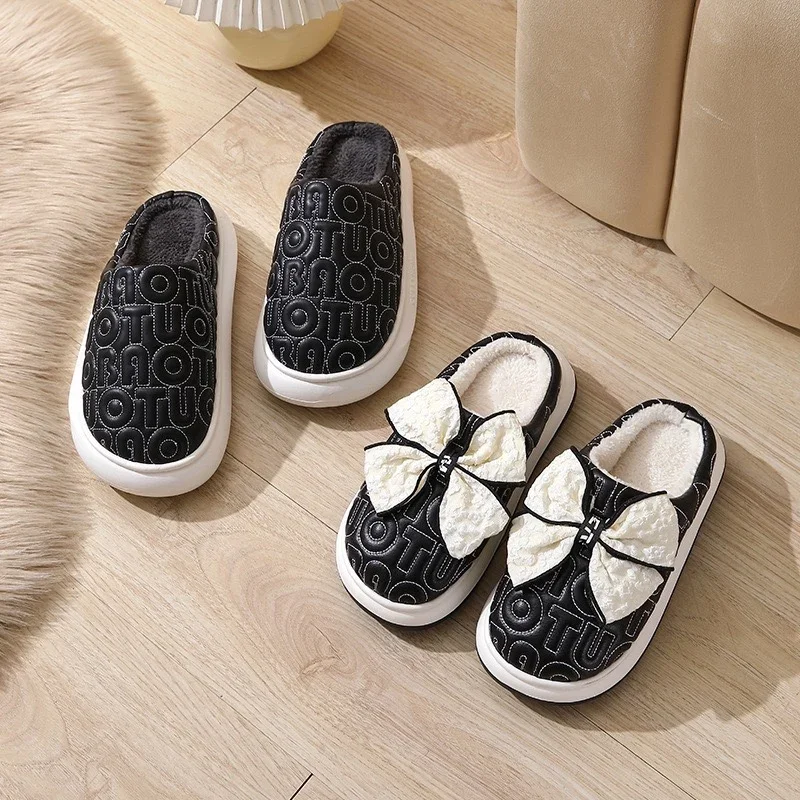 Winter Cotton Slippers for Men Furry Fur Fashion Plush Slippers Indoor Anti-skid Warm Cotton Slippers Couple Home Cotton Shoes
Winter Cotton Slippers for Men Furry Fur Fashion Plush Slippers Indoor Anti-skid Warm Cotton Slippers Couple Home Cotton Shoes