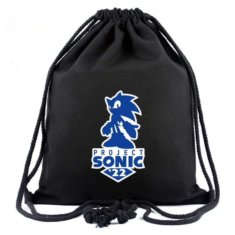 Sonic Peripheral Canvas Drawstring Pocket Two-dimensional Cartoon Anime Backpack Fashion Drawstring Bag Simple School Bag
Sonic Peripheral Canvas Drawstring Pocket Two-dimensional Cartoon Anime Backpack Fashion Drawstring Bag Simple School Bag