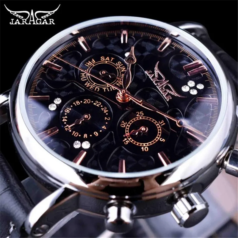 Business Mechanical Watch Men's 2023 Hot Selling Jaragar Fashion Casual Fully Automatic Mechanical Watch Relogio Masculino
Business Mechanical Watch Men's 2023 Hot Selling Jaragar Fashion Casual Fully Automatic Mechanical Watch Relogio Masculino