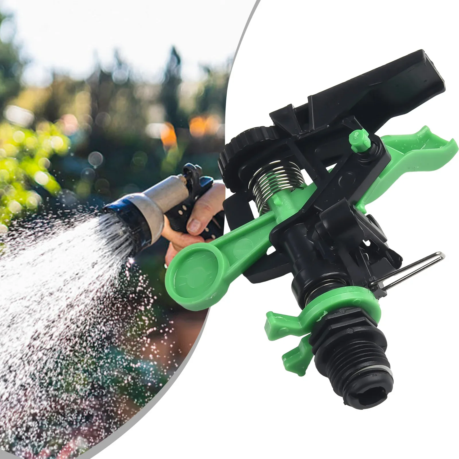 Sturdy Plastic Impact Sprinklers Adjustable Water Spread, Easy Connection Proper Hydration For Your Plants
Sturdy Plastic Impact Sprinklers Adjustable Water Spread, Easy Connection Proper Hydration For Your Plants