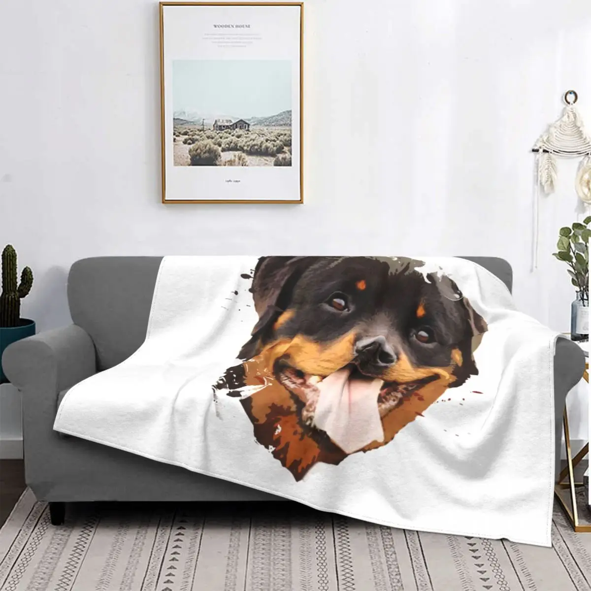 Rottweiler Dog Lover Blanket Fleece Spring Autumn Portable Ultra-Soft Throw Blankets for Bedding Office Plush Thin Quilt
Rottweiler Dog Lover Blanket Fleece Spring Autumn Portable Ultra-Soft Throw Blankets for Bedding Office Plush Thin Quilt
