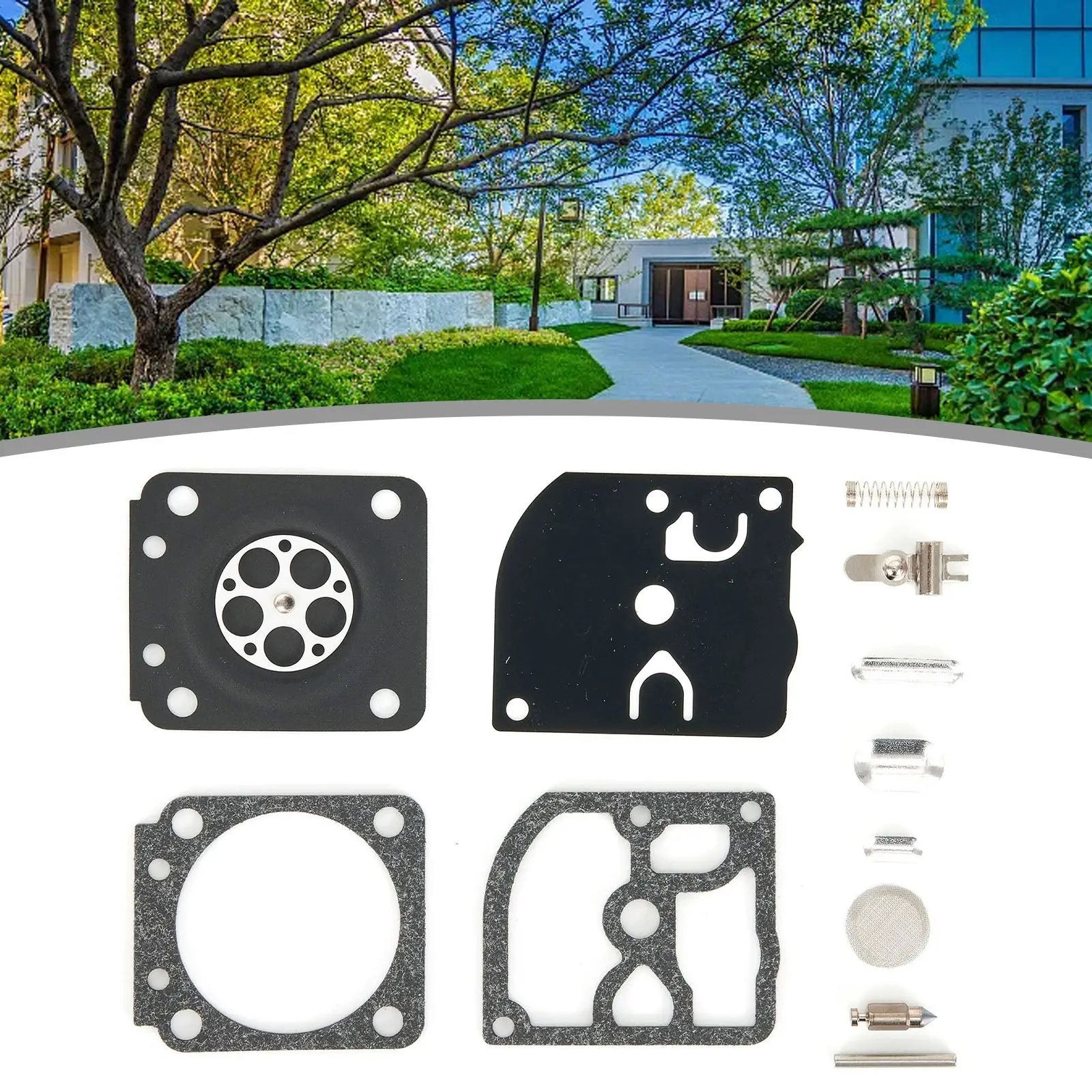 Supplies Durable Equipment Carburetor Kit Part Set Garden Outdoor Repair Spare Accessories Chainsaw Replacement
Supplies Durable Equipment Carburetor Kit Part Set Garden Outdoor Repair Spare Accessories Chainsaw Replacement