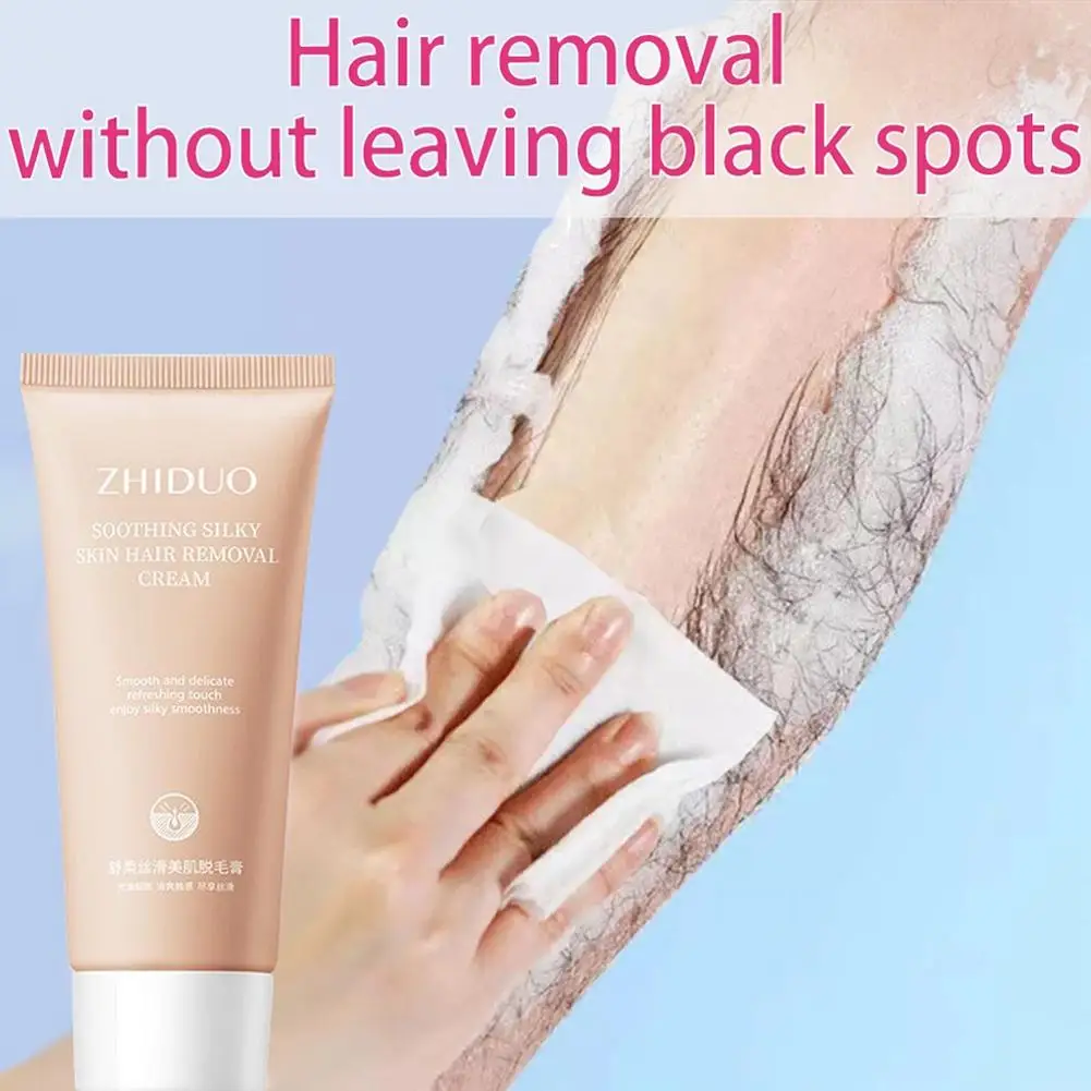 

Hair Removal Creams Fast Mild Non Irritating Permanent Depilatory Armpit Body Cream Painless 60g Intimate Parts Hair Legs R K3R0