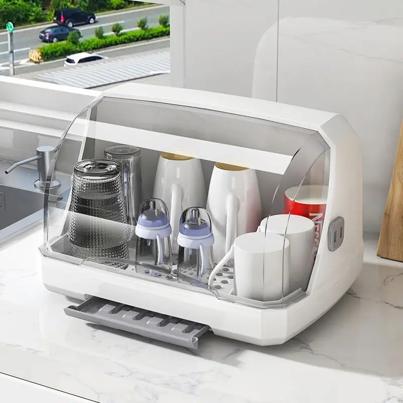 Desktop Water Cup Storage Rack Glass Storage Box Drain Dustproof Tea Storage Rack Clamshell Large Capacity for 8-15pcs
Desktop Water Cup Storage Rack Glass Storage Box Drain Dustproof Tea Storage Rack Clamshell Large Capacity for 8-15pcs