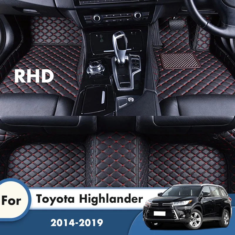 RHD Car Floor Mats For Toyota Highlander Kluger 2021 2020 2019 2018 2017 2016 2015 (7 Seater) Auto Carpets Interior Accessories
RHD Car Floor Mats For Toyota Highlander Kluger 2021 2020 2019 2018 2017 2016 2015 (7 Seater) Auto Carpets Interior Accessories
