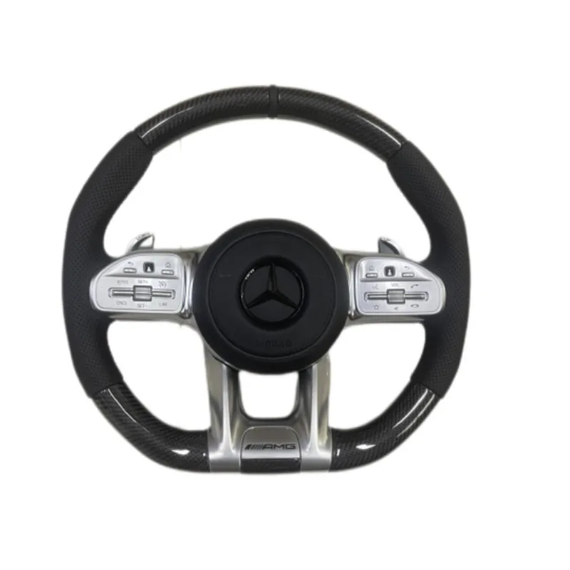 

Car steering wheel new upgrade for mercedes benz S class C class A B C AMG marks carton fiber control coupe version suitable